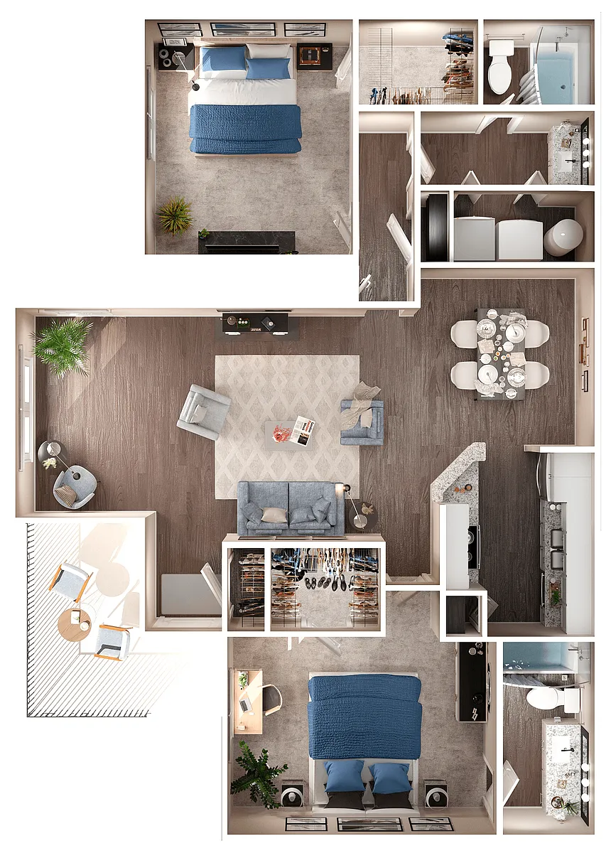 Floor plan Churchill
