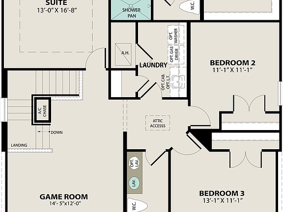 Upper Floor Plan