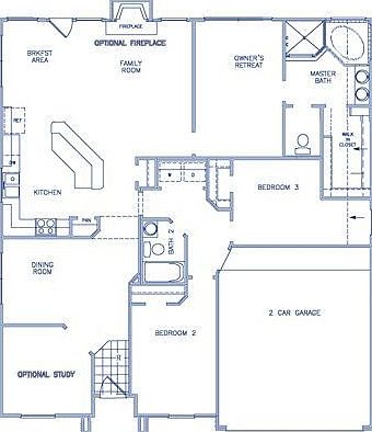 Applewood Floor Plan - As Modified for This Home