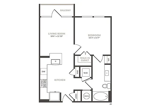 Floor plan A1