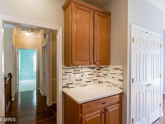 Kitchen just off entry foyer