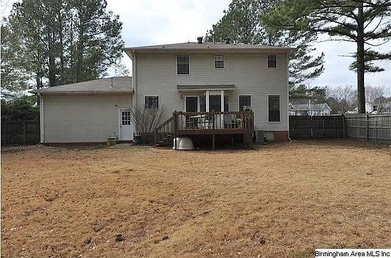 Back Yard has privacy fence