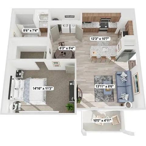 Floor plan The Presley