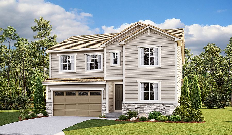 The Andrea - Elevation A