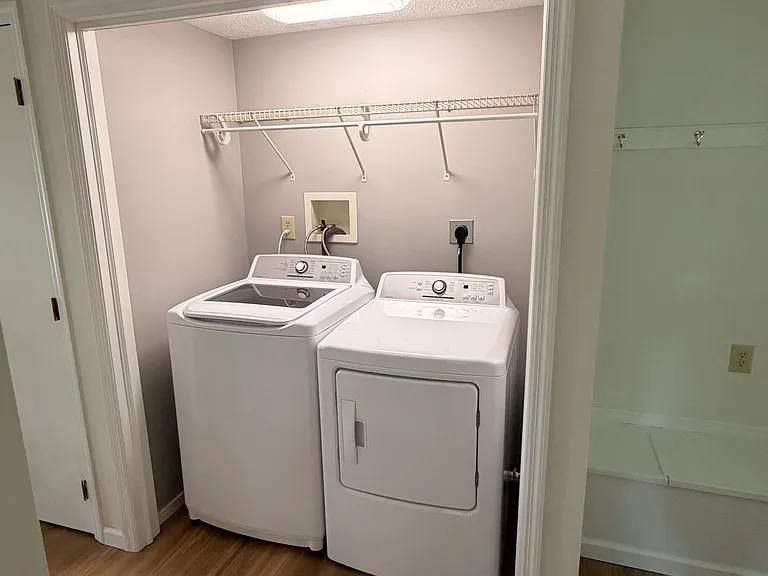 washer and dryer