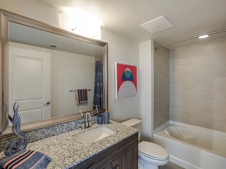 Relax after a long day in the soaking tub