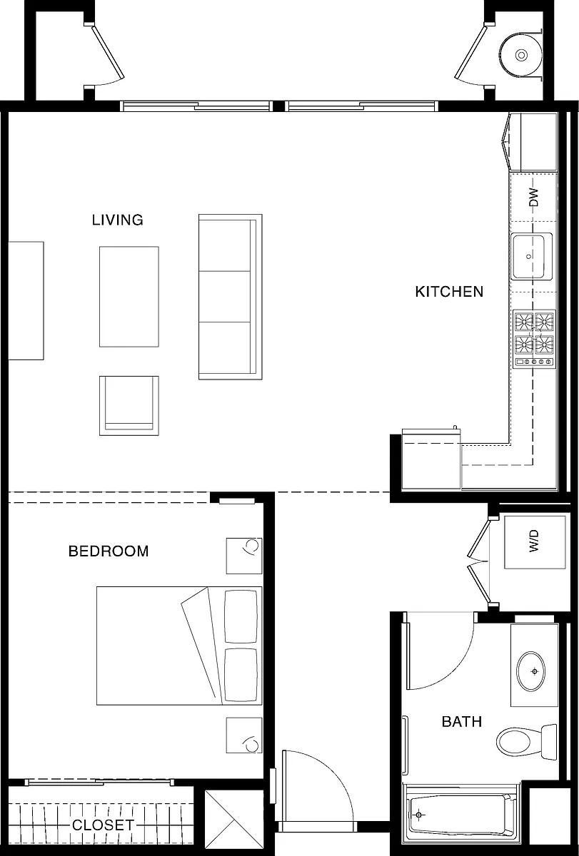 Floor plan 1C