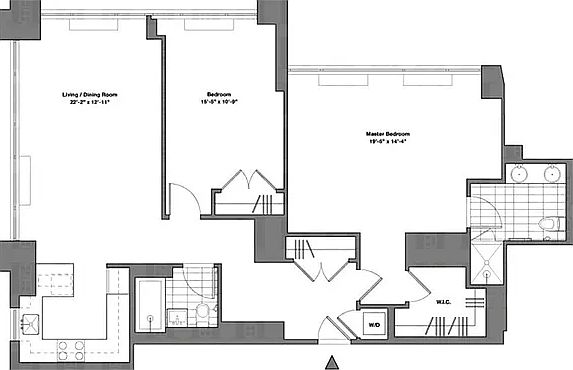 2nd image of 322 W 57th St APT 41D