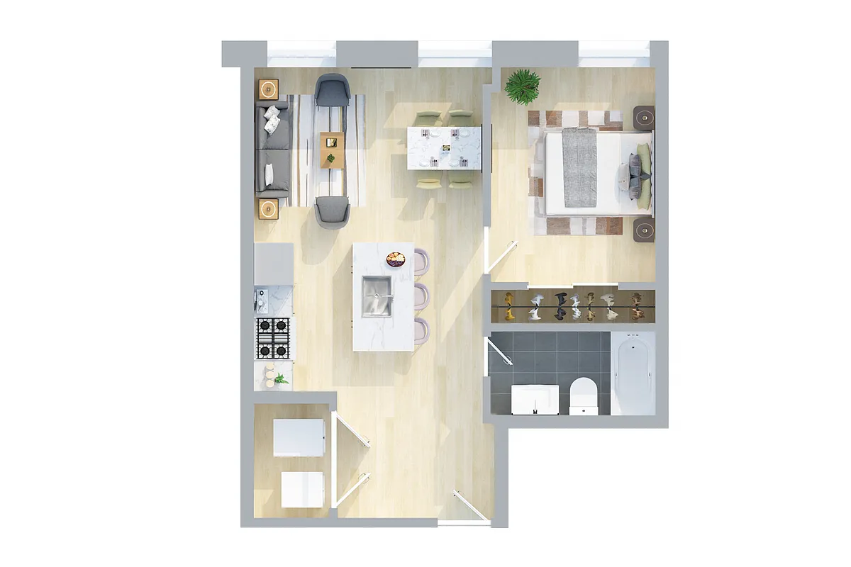Floor plan 207