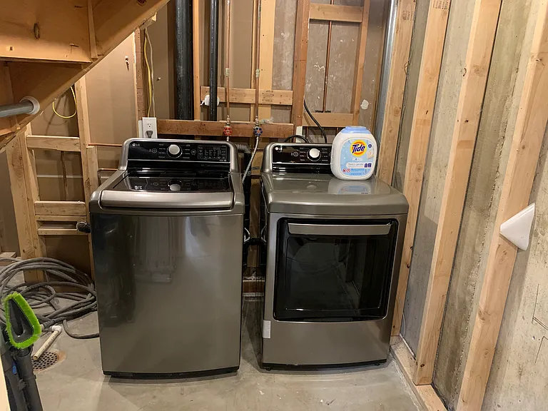 Washer and dryer