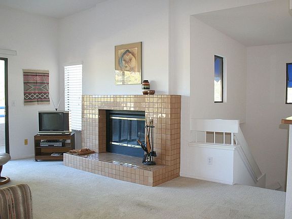 Wood Burning Fireplace