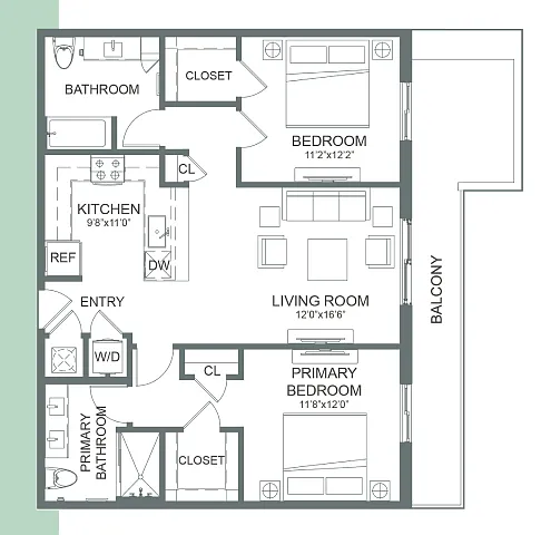 Floor plan B13