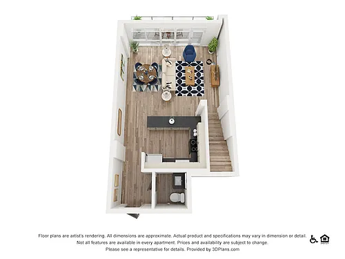 Floor plan 1X1