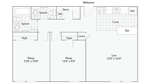 Floor plan Charleston