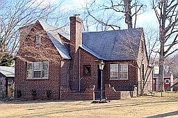 Brick Tudor Colonial