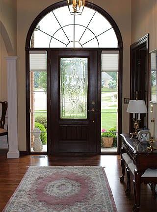 Beautiful front entrance