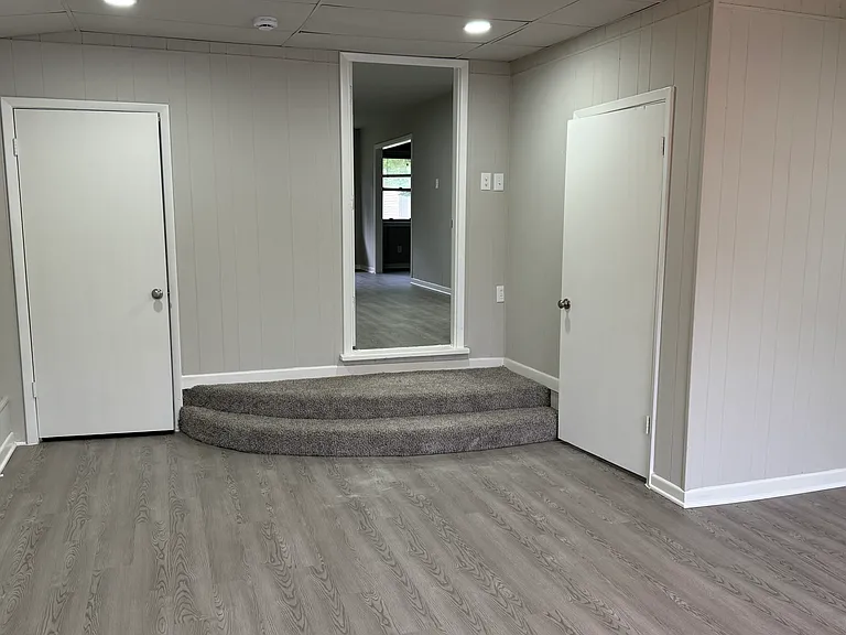 Fourth Bedroom is a garage conversion with closet and Laundry Room.