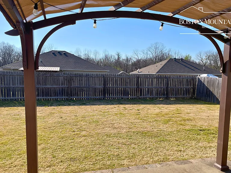 Fenced Backyard