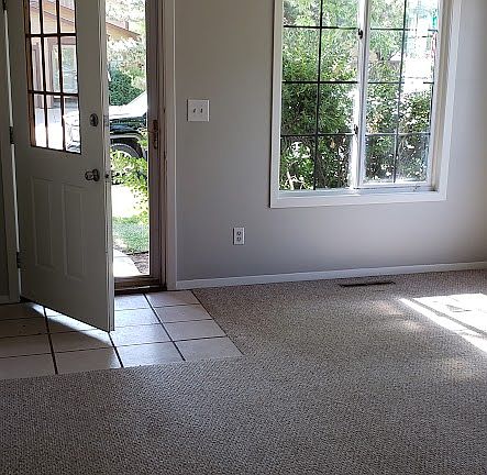 window coverings sunny inviting home. (main floor living room)