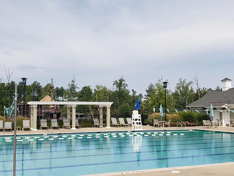 Community Pool and Play Area