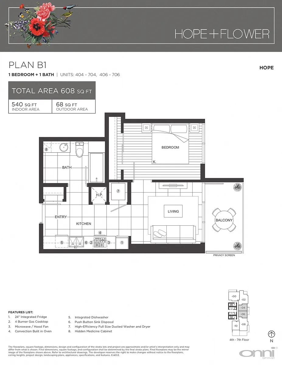 Floor plan B1