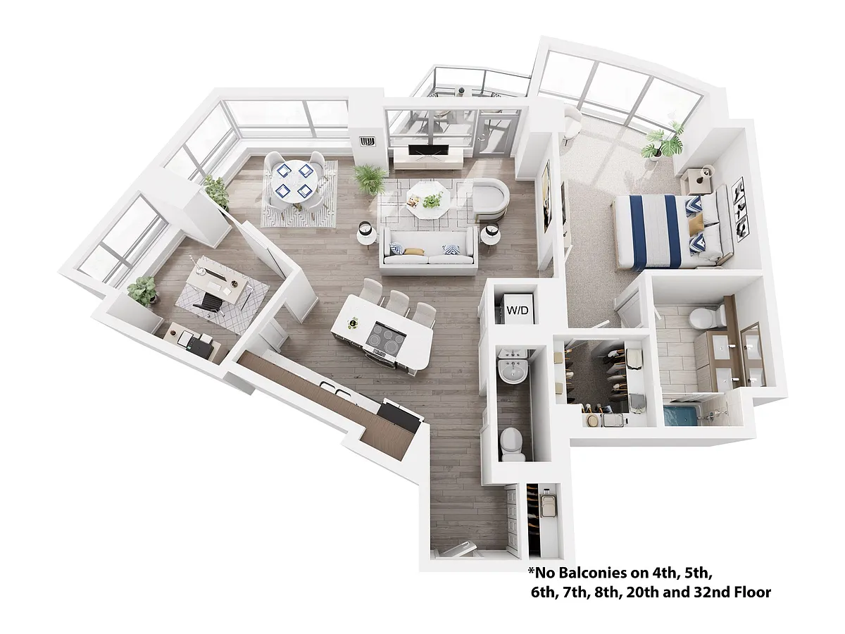 Floor plan A9D