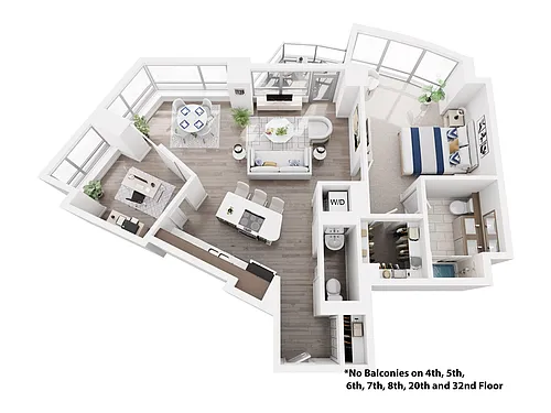 Floor plan A9D