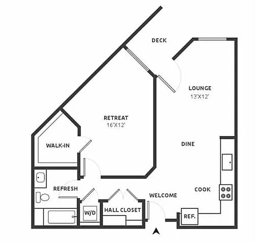 Floor plan A14