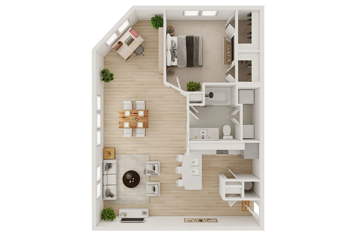 Floor plan A91A-P1
