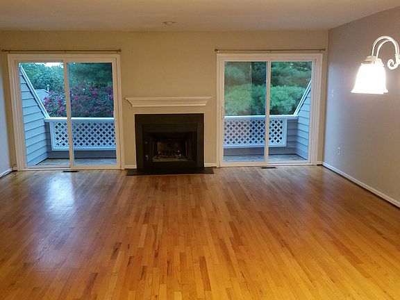Living Room, Dining Room, Patio doors to deck