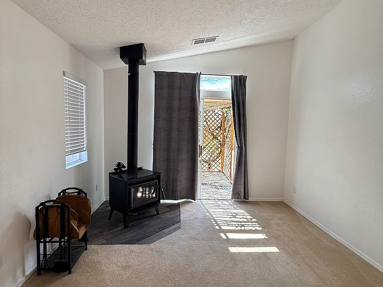 Family room from kitchen dining area