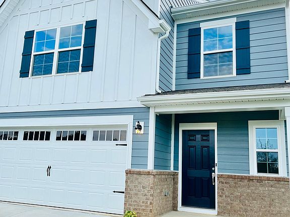 Front elevation - 2 car garage