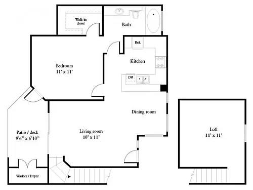 Floor plan 878