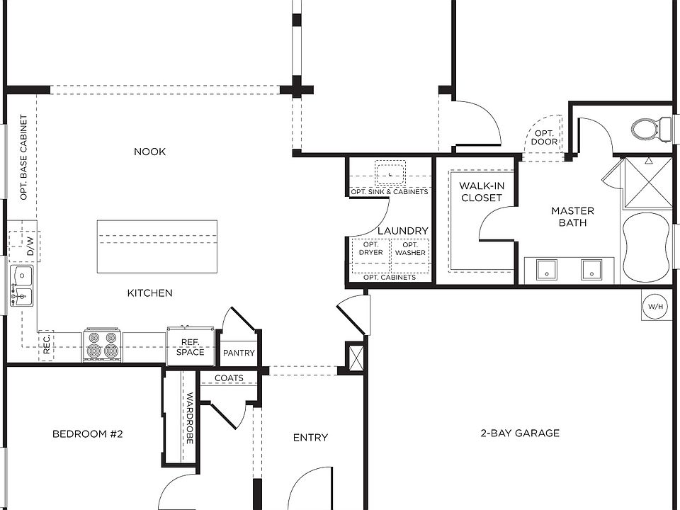 LivingSmart Homes Eldorado Ridge Plan 1 Floorplan