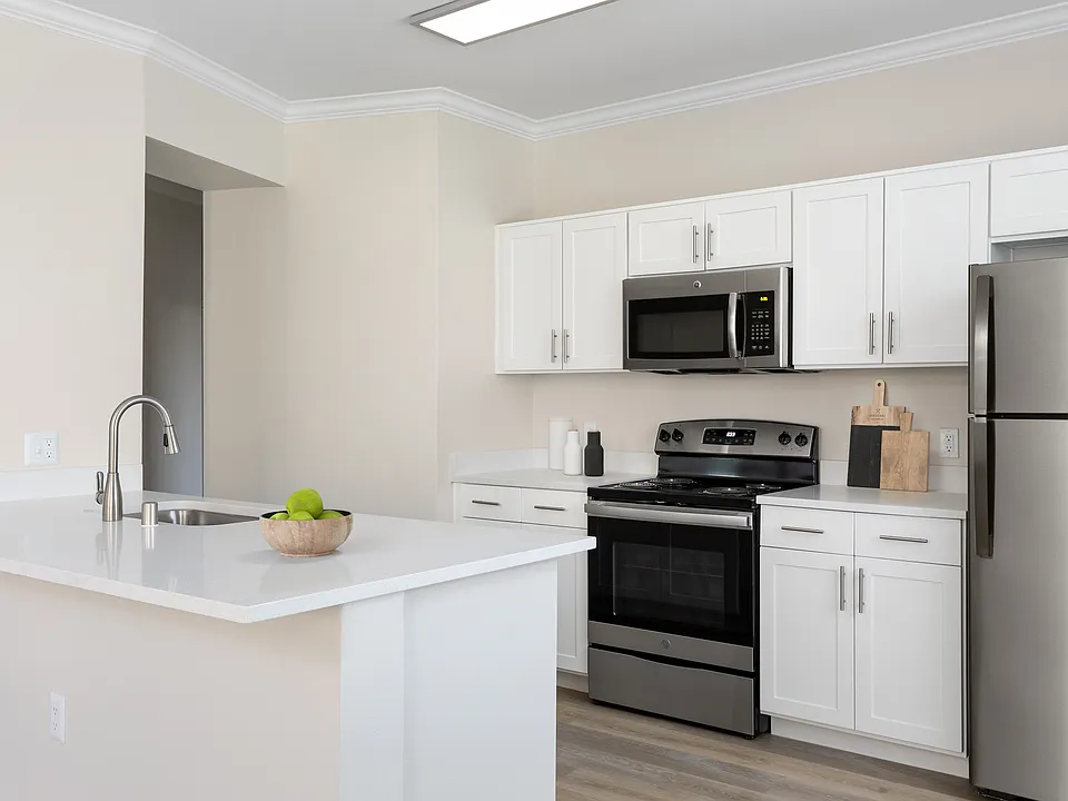 Enjoy sleek finishes and thoughtful details