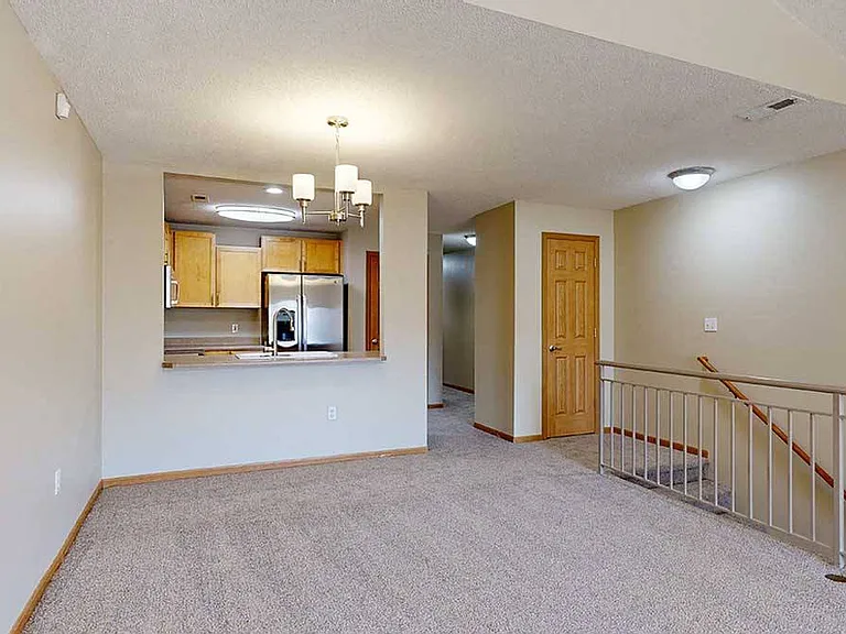 Seamless flow from the dining room into the kitchen, designed for convenience and comfort.
