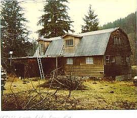 old photo looking northeast