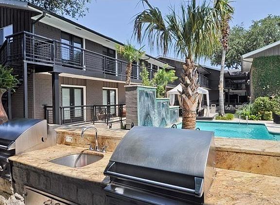 Grill available to residents