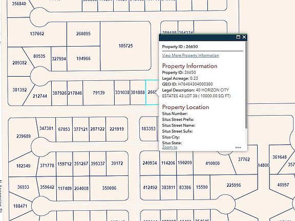 2nd image of Pn 26650 40 Horizon City Ests Lot 38