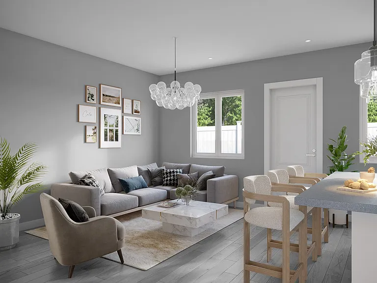 Over-sized family room