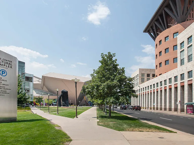 Surrounded by history, art and culture in Downtown Denver.
