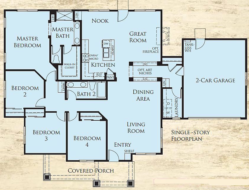 Residence 2 Floor Plan
