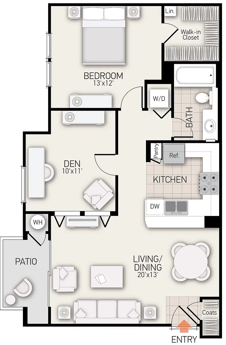 Floor plan Quail Meadow - Plan D