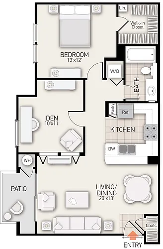 Floor plan Quail Meadow - Plan D