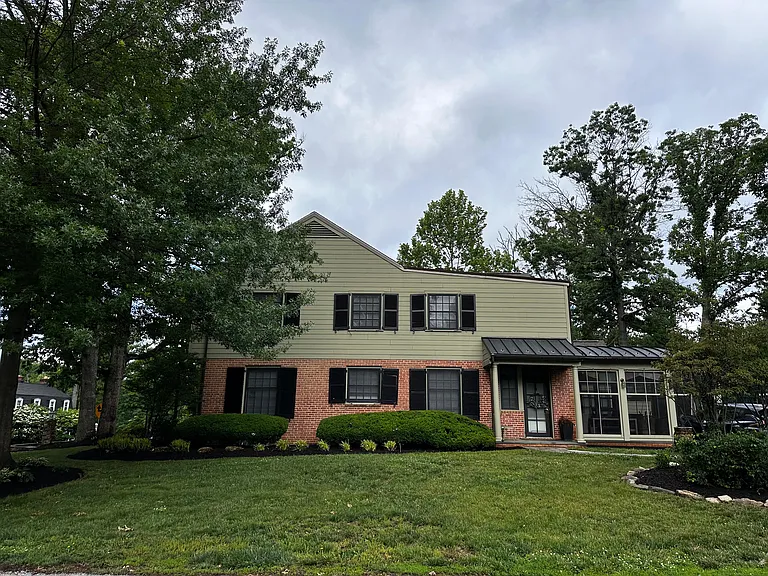 This is the side entrance to the house.