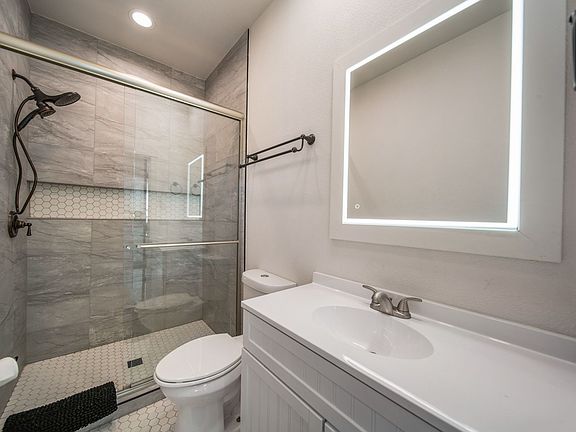 Sliding glass shower