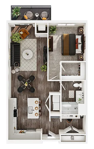 Floor plan A3a