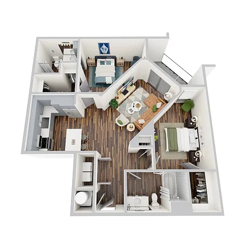 Floor plan B3