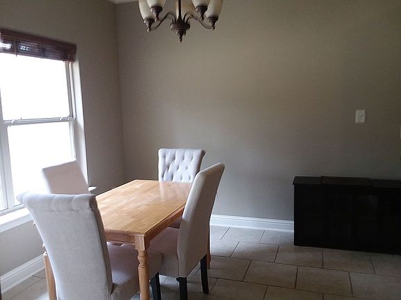 Eating area off the kitchen