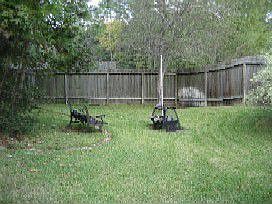 Large private oversized lot backs to greenbelt